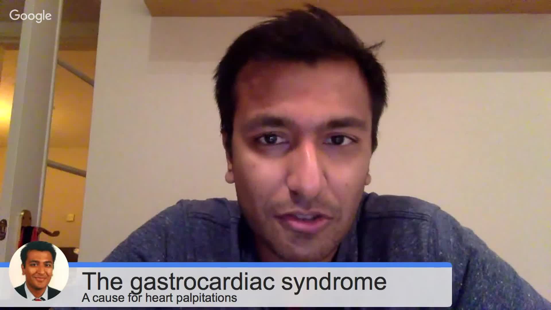 The gastrocardiac syndrome heart palpitations caused by the stomach